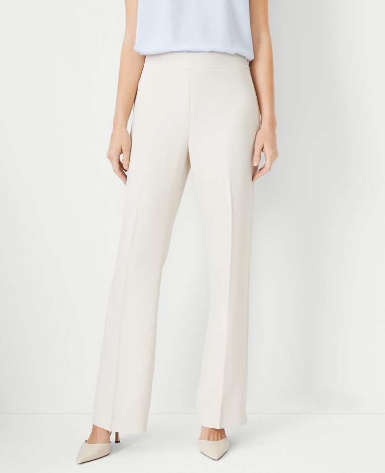 The Side Zip Trouser in Fluid Crepe