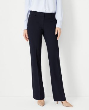 The Petite Mid Rise Trouser in Seasonless Stretch