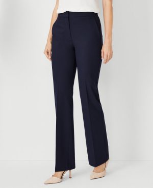 The Petite High Rise Trouser in Seasonless Stretch
