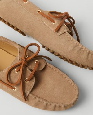 Weekend Collection Suede Boat Shoes