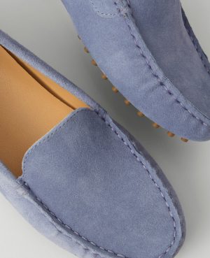 Weekend Collection Suede Driving Moccasins