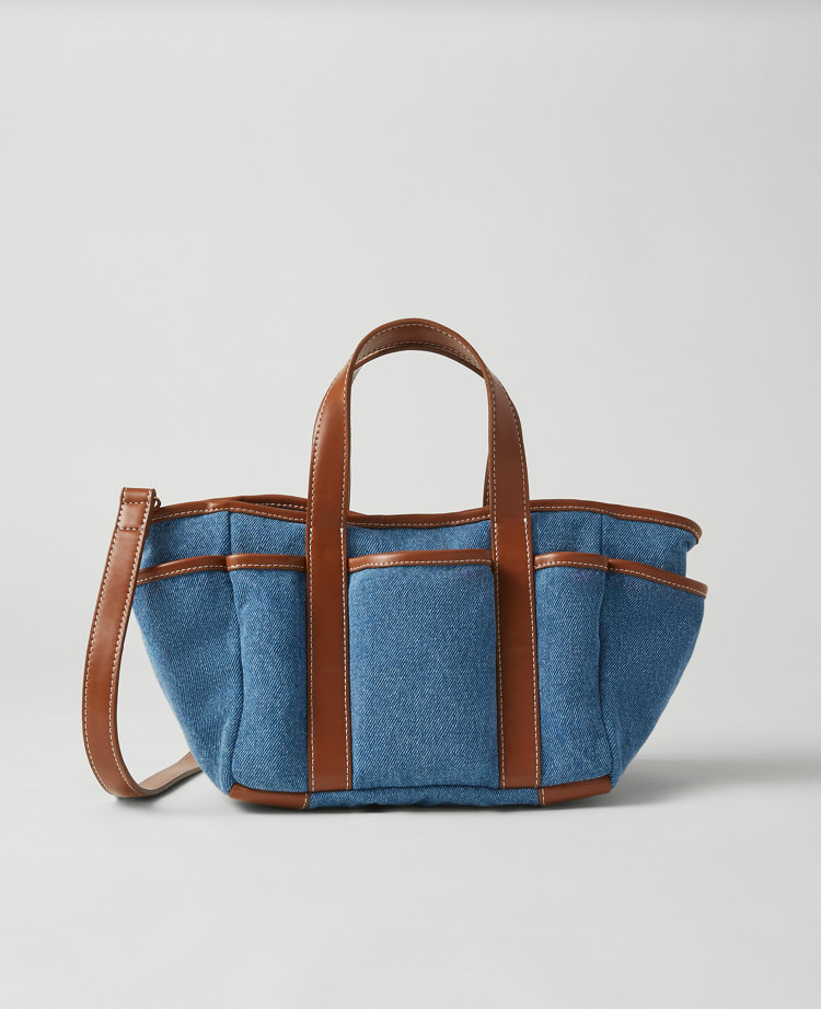 Weekend Collection Denim Mini Tote Bag