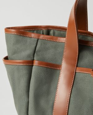 Weekend Collection Garden Canvas Tote Bag