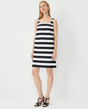 Tall Square Neck Sleeveless Shift Dress