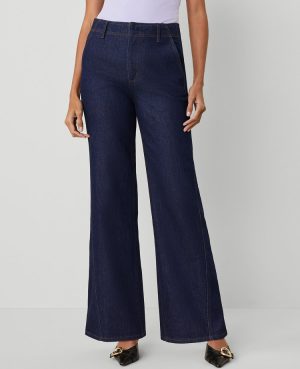 The Seamed Wide-Leg Jean