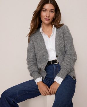 Weekend Collection Cozy Ribbed Cardigan