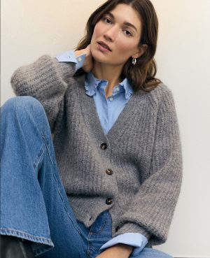 Weekend Collection Cozy Ribbed Cardigan