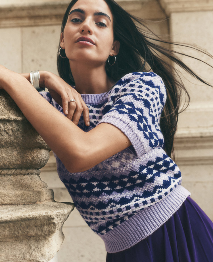 Fair Isle Sweater Tee