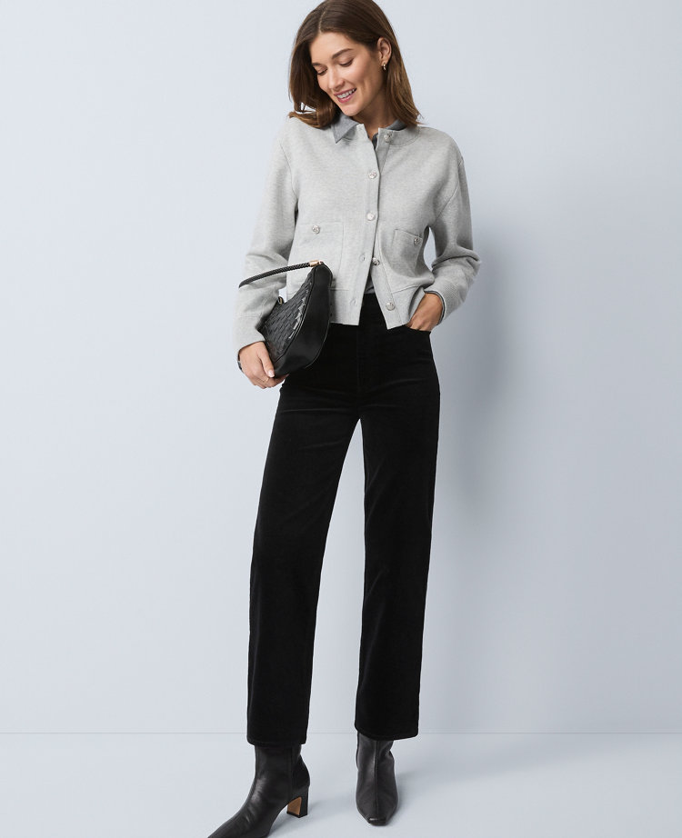 Weekend Collection Stretch Velvet Pant