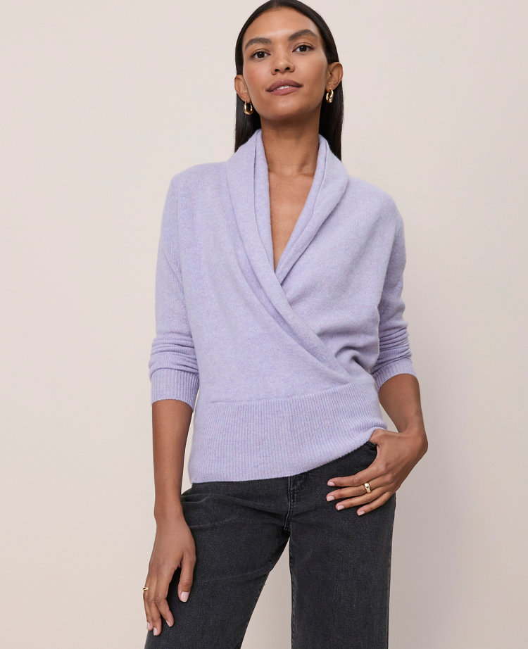 Cashmere Shawl Collar Sweater