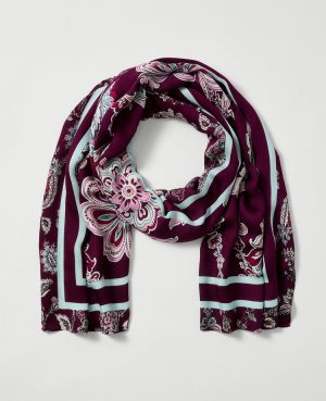 Paisley Silk Scarf