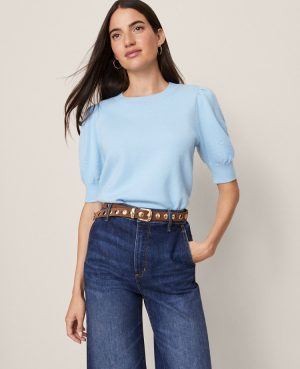 Weekend Collection Ruched Sweater Tee