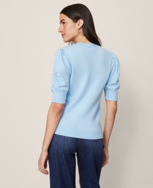 Weekend Collection Ruched Sweater Tee