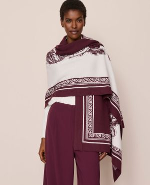 Paisley Wrap Poncho