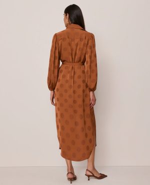 Belted Midi Shirtdress