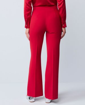 The Flare Trouser in Fluid Crepe &mdash;&nbsp;Curvy Fit