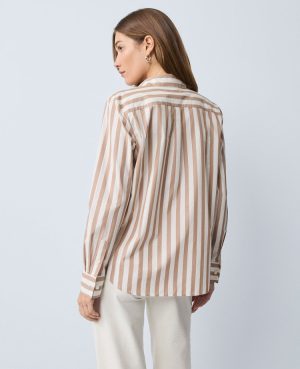 Weekend Collection Striped Relaxed Perfect Shirt