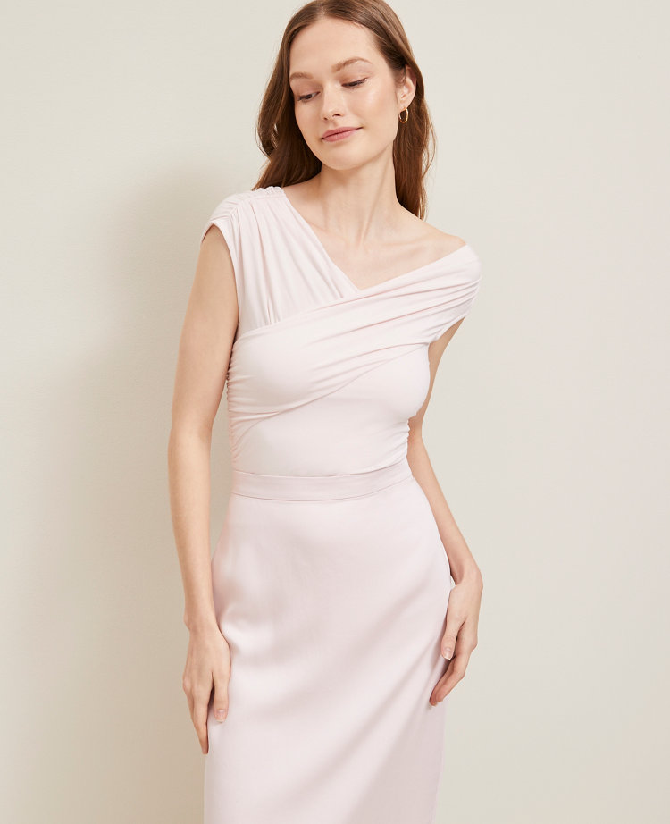 Asymmetric Neck Bodysuit