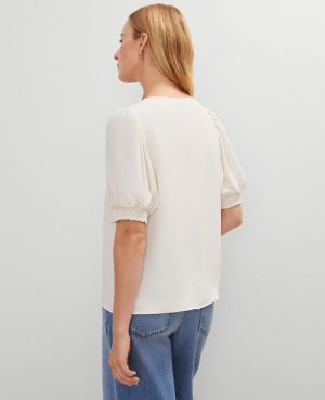 Petite V-Neck Popover