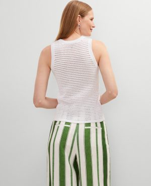 Petite Open Stitch Sweater Shell