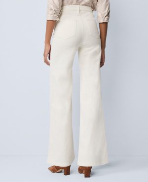 Weekend Collection Wide-Leg Corduroy Pant