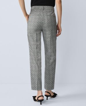 The Petite Eva Ankle Pant in Plaid