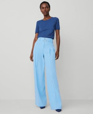 The Tall Belted Wide-Leg Pant