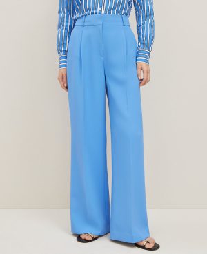 The Tall Wide-Leg Pant in Fluid Crepe