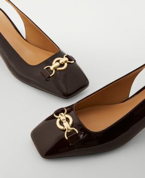 Horsebit Patent Pumps