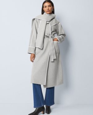 Weekend Collection Wrap Scarf Coat