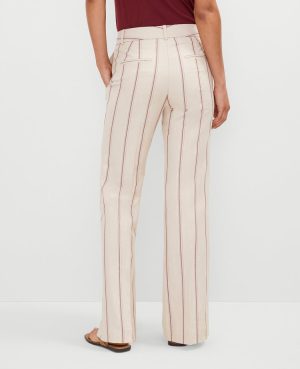 The Petite Jayne Trouser in Pinstripe