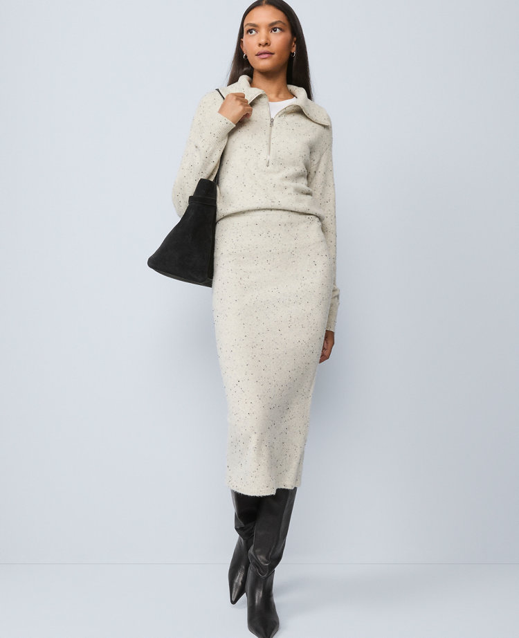 Weekend Collection Sweater Pencil Skirt