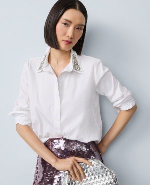 Embellished Relaxed Perfect Shirt