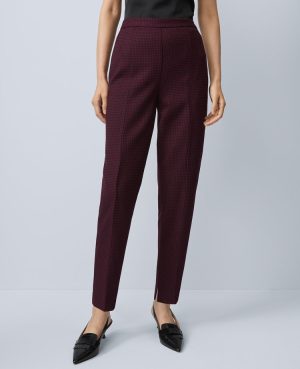 The Petite Natalie Pant in Houndstooth