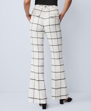 The Slim Flare Trouser In Windowpane