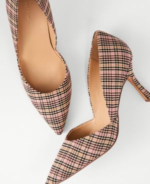 Azra Houndstooth Pumps