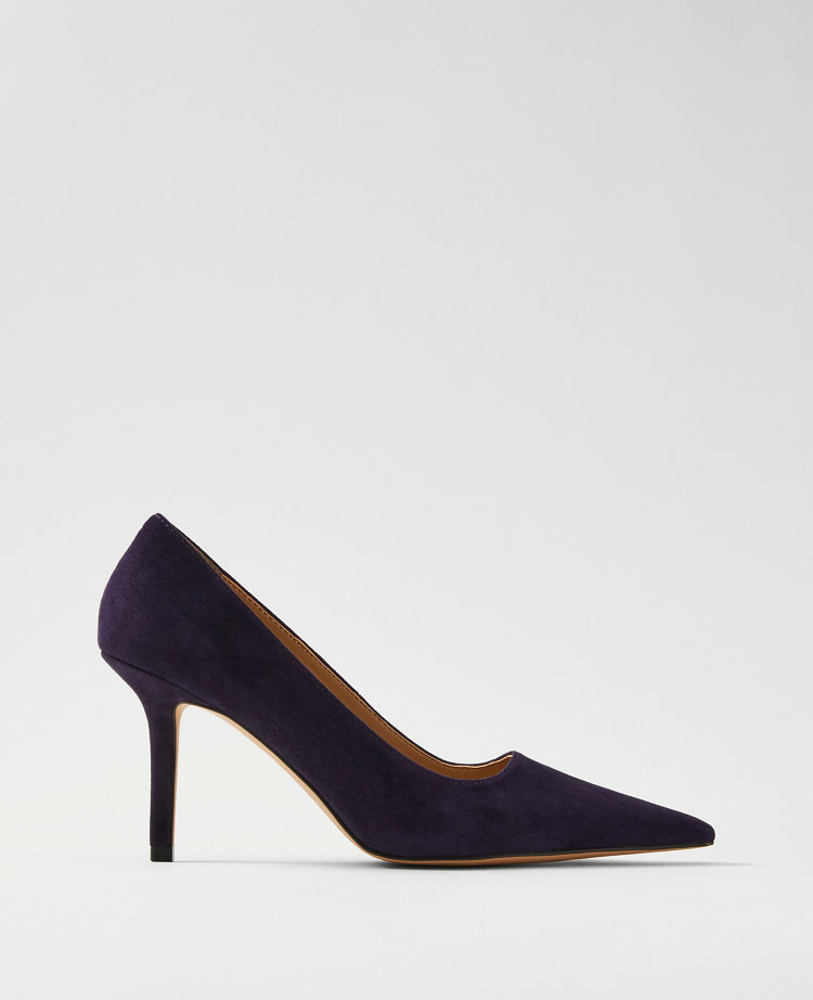 Pointy Toe Suede Pumps