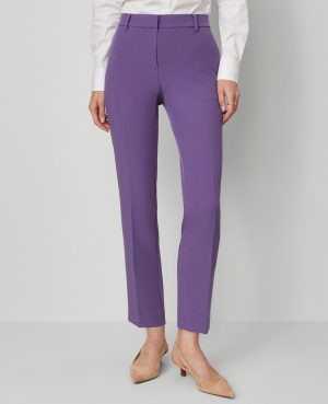 The Eva Ankle Pant in Doubleweave