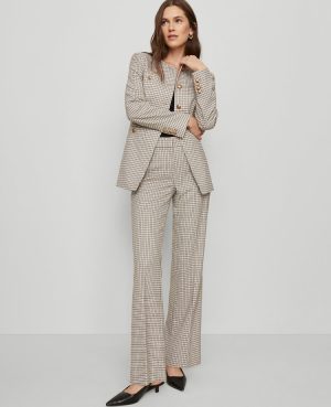 The Jayne Trouser in Houndstooth