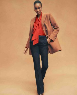 Petite Mid Rise Boot Jean in Rinse Wash