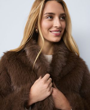 Weekend Collection Faux Fur Short Jacket