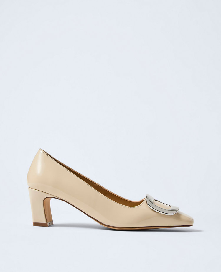 Patent Leather Buckle Pump