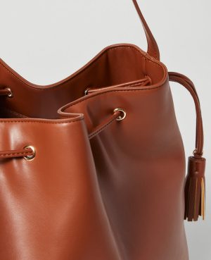 Weekend Collection Drawstring Bucket Bag